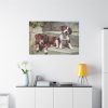 91638-187.jpg Dogs Puppies Vintage Old Standard Canvas