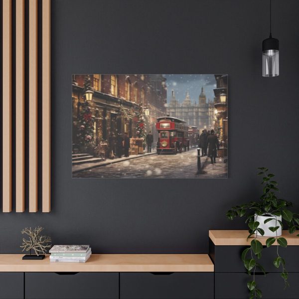 91638-193.jpg Vintage Christmas Street In London Standard Canvas