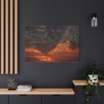 Flamingos Swarm Birds Nature Standard Canvas - Image 4