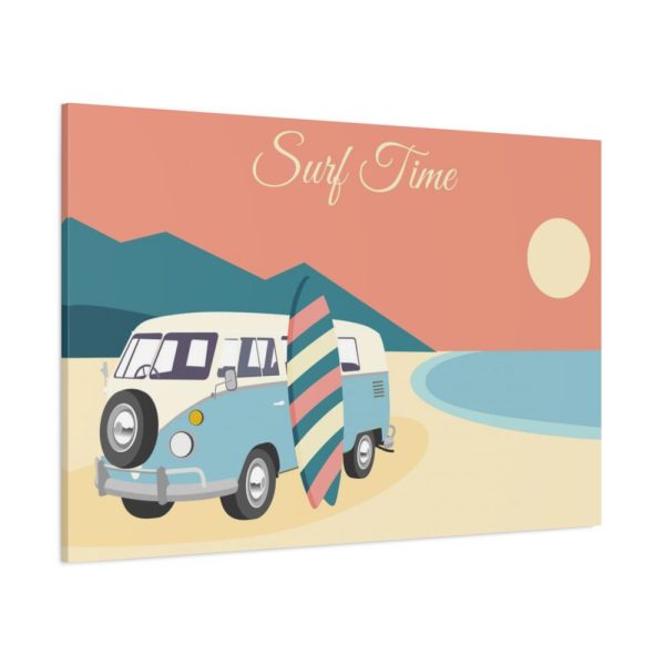 91638-235.jpg Camper Van, Surfboard, Beach Standard Canvas