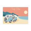 91638-236.jpg Camper Van, Surfboard, Beach Standard Canvas