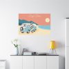 91638-237.jpg Camper Van, Surfboard, Beach Standard Canvas