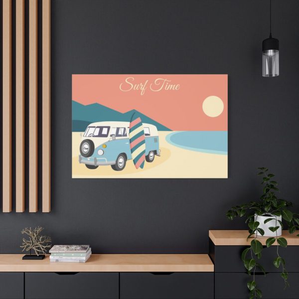 91638-238.jpg Camper Van, Surfboard, Beach Standard Canvas