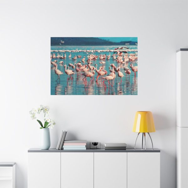 91638-242.jpg Pink Flamingo Lake Standard Canvas