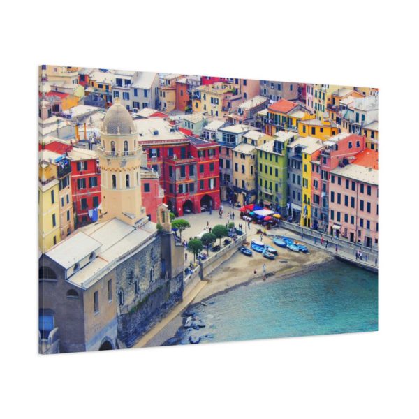 91638-25.jpg Italy Liguria Cinque Terre Standard Canvas