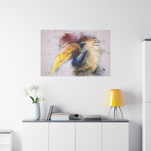 91638-252.jpg Hornbill Bird Standard Canvas