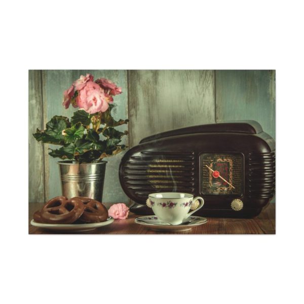91638-286.jpg Vintage Retro Radio Standard Canvas