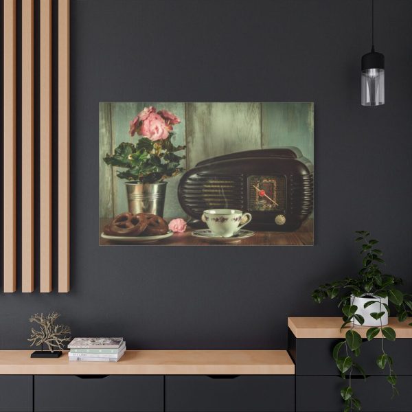 91638-288.jpg Vintage Retro Radio Standard Canvas