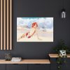 Pin-up Girl Beach Beauty Standard Canvas