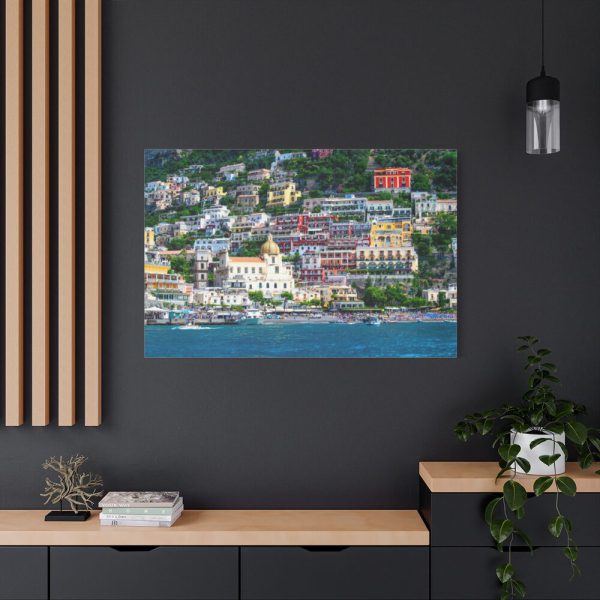 91638-3.jpg Positano Coast in Italy Standard Canvas