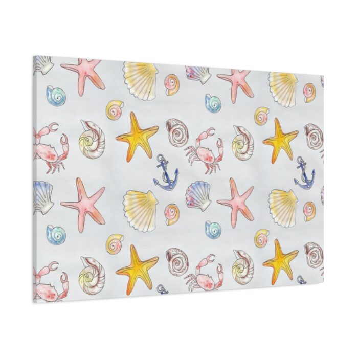 Sea, Beach, Sand Standard Canvas - Image 1