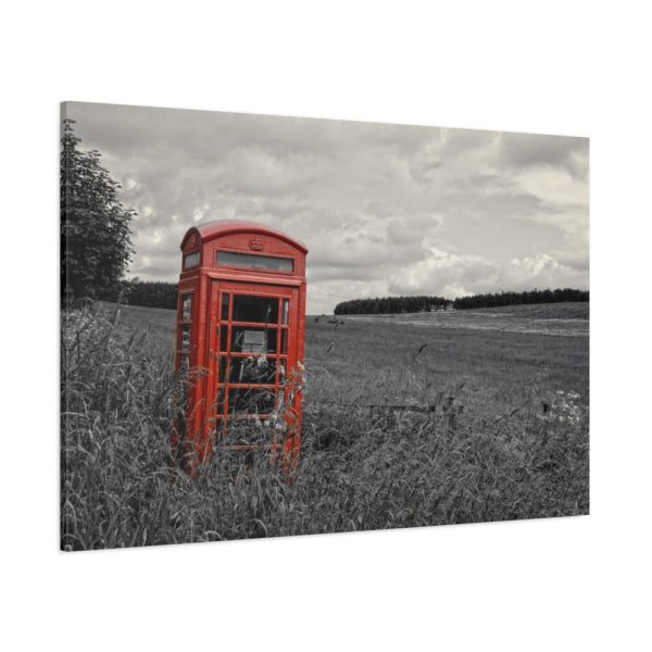91638-300.jpg Red Telephone Booth Standard Canvas