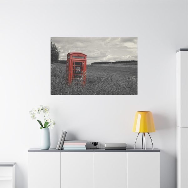 91638-302.jpg Red Telephone Booth Standard Canvas