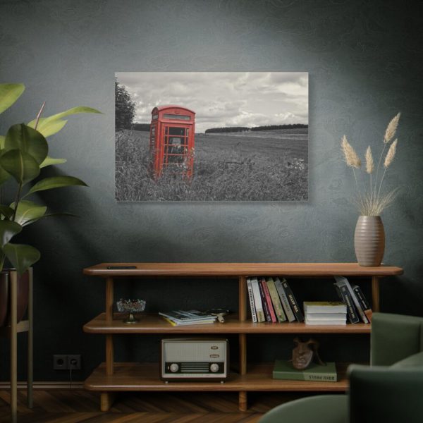 91638-304.jpg Red Telephone Booth Standard Canvas