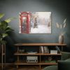 91638-309.jpg Red Christmas Phone Booth Standard Canvas