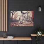 Bicycle Bike Old Vintage Standard Canvas - Image 4