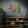 Flowers on Bicycle Standard Canvas