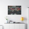 91638-322.jpg Vintage Bike Flowers Standard Canvas