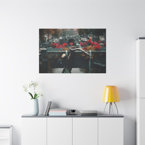 91638-322.jpg Vintage Bike Flowers Standard Canvas