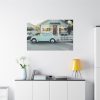 91638-327.jpg Vintage Car and House Standard Canvas