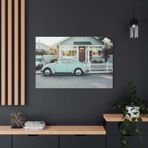 91638-328.jpg Vintage Car and House Standard Canvas