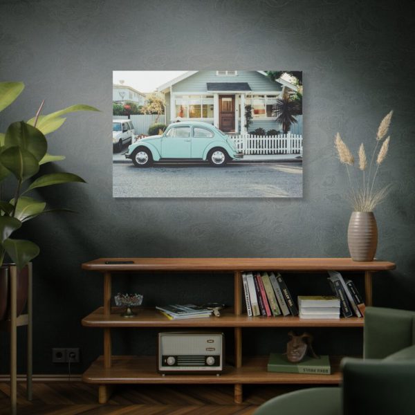 91638-329.jpg Vintage Car and House Standard Canvas