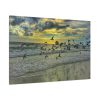 91638-35.jpg Convey of Birds are Flying Duing Sunset Standard Canvas