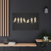 Birds Vintage Music Standard Canvas
