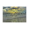 91638-36.jpg Convey of Birds are Flying Duing Sunset Standard Canvas