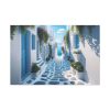 White Greek Street Standard Canvas