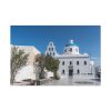Church in Santorini Standard Canvas