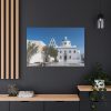 Church in Santorini Standard Canvas