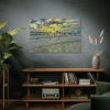 91638-39.jpg Convey of Birds are Flying Duing Sunset Standard Canvas