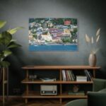 Positano Coast in Italy Standard Canvas - Image 5