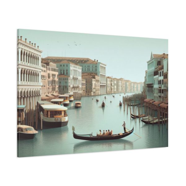 91638-405.jpg Tourists in a Gondola in Venice, Italy Standard Canvas