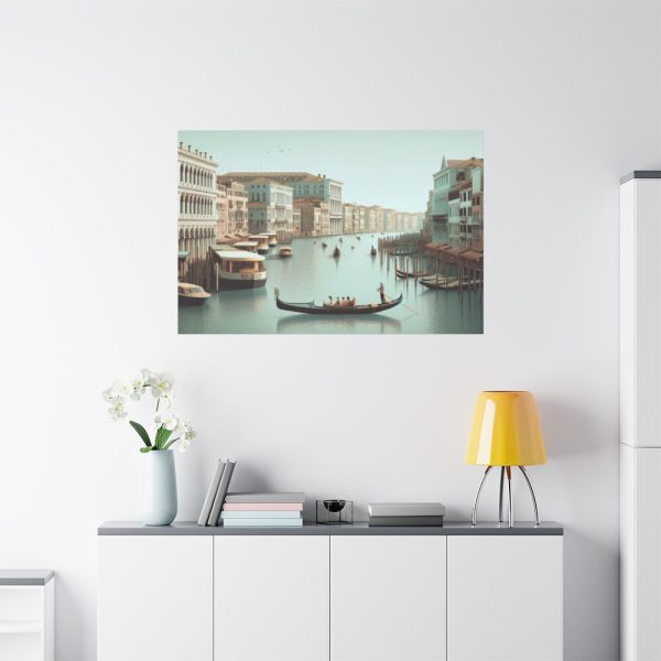 91638-407.jpg Tourists in a Gondola in Venice, Italy Standard Canvas