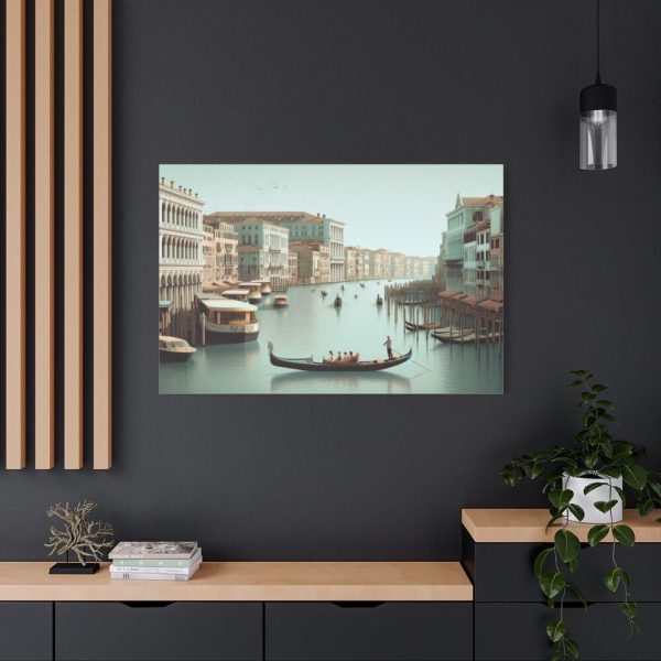 91638-408.jpg Tourists in a Gondola in Venice, Italy Standard Canvas