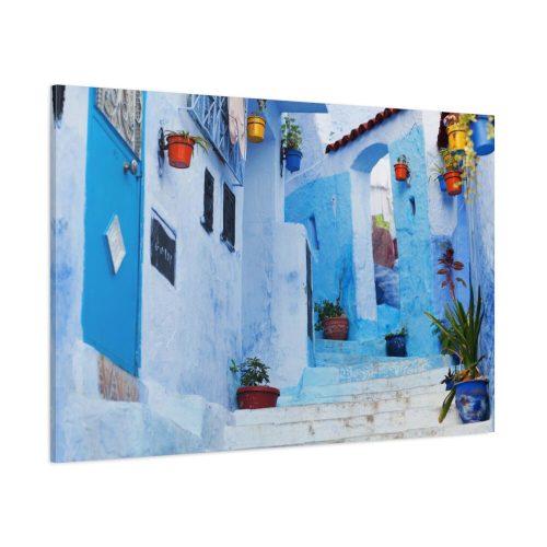Blue Town Standard Canvas
