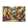 91638-426.jpg Flowerish Street in Italy Standard Canvas