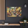 91638-428.jpg Flowerish Street in Italy Standard Canvas