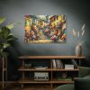 91638-429.jpg Flowerish Street in Italy Standard Canvas