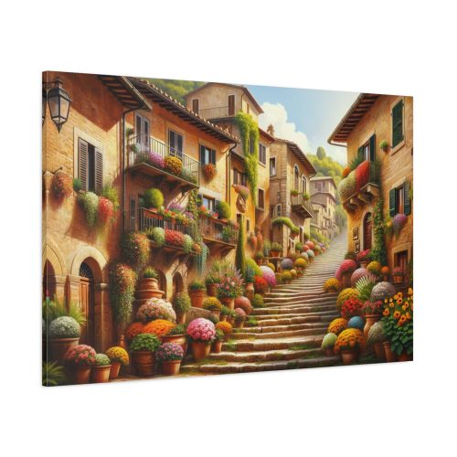 91638-430.jpg Italian Street Scene Standard Canvas