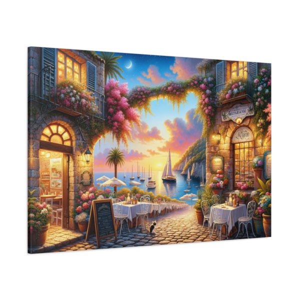 Simpatico Tavern in Italy Standard Canvas