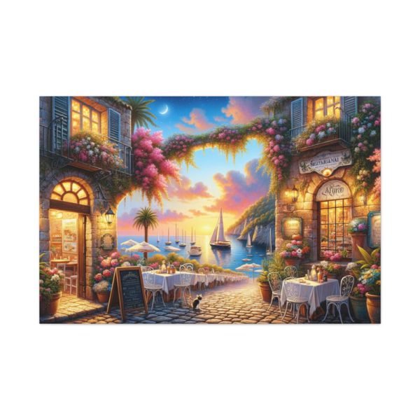 Simpatico Tavern in Italy Standard Canvas
