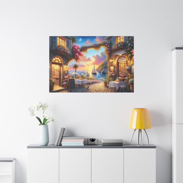 Simpatico Tavern in Italy Standard Canvas