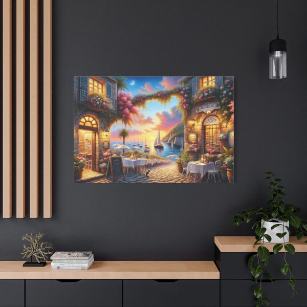 Simpatico Tavern in Italy Standard Canvas