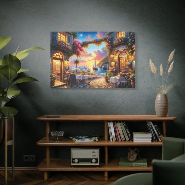 Simpatico Tavern in Italy Standard Canvas
