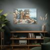 91638-449.jpg Small Italian Tavern With Blue Sea Standard Canvas