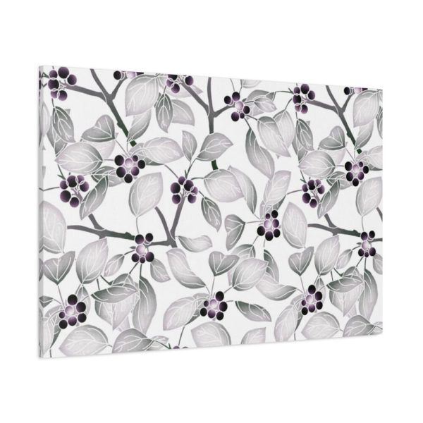 91638-45.jpg Grey Floral Pattern Standard Canvas