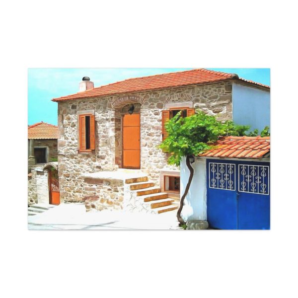 91638-451.jpg Greece Lesbos Mytilene Stone Standard Canvas